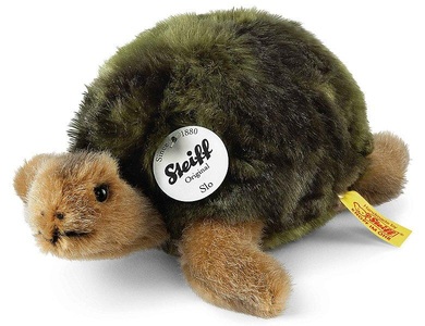 Steiff, Steiff Kuscheltier Schildkröte Slo (20 cm) in grün, 