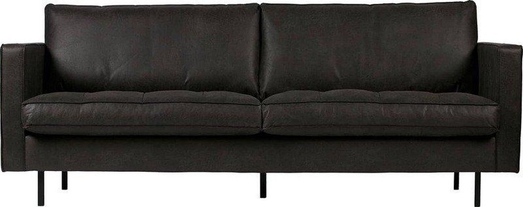 mutoni casual, Sofa Rodeo Classic 2.5 Sitzer Black, Sofa Rodeo Classic 2.5-Sitzer Recycling Leder Black 230