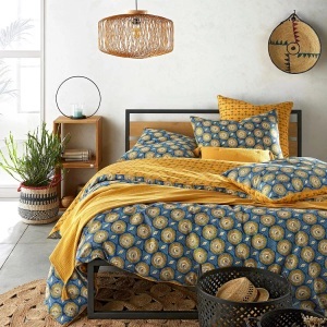 LA REDOUTE INTERIEURS, Bettbezug Wax Bettbezug Wax