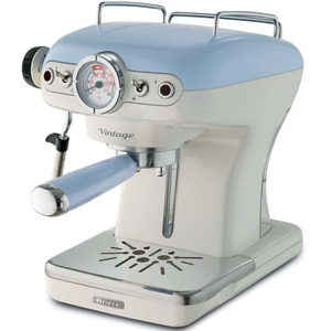 Ariete, Ariete 1389/15 BL Blue - Espressomaschine (Creme/Hellblau), Ariete 1389/1 Kolbenkaffeemaschine blau