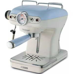 Ariete, Ariete 1389/15 BL Blue - Espressomaschine (Creme/Hellblau), Ariete 1389/1 Kolbenkaffeemaschine blau