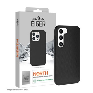 EIGER, Eiger - Samsung Galaxy S23+ Plus 5G North Case Premium Hybrid Schutzhülle (EGCA00442) - Schwarz