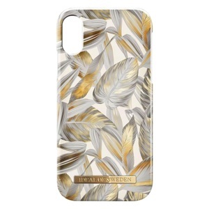 IDEALOFSWEDEN, iDeal of Sweden iPhone Xs / X Hardcase Hülle Platinum Leaves (IDFCSS19-IXS-117), 
