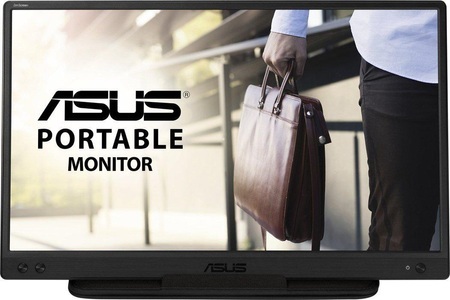 undefined, ASUS ZenScreen MB166C 39,6 cm (15.6 Zoll) 1920 x 1080 Pixel Full HD LED Schwarz, ASUS Monitor ZenScreen MB166C