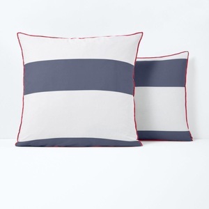 LA REDOUTE INTERIEURS, Kissenbezug YACHT, Baumwolle, La Redoute Intérieurs - Kissenbezug Yacht, 50 x 70 cm, Blau