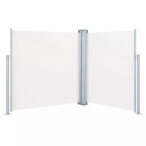 vidaXL, vidaXL Seitenmarkise Ausziehbar Creme 140x600 cm, vidaXL Seitenmarkise Ausziehbar Creme 140x600 cm