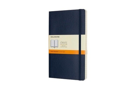 undefined, Moleskine Notizbuch Large/A5, Liniert, Soft Cover, Saphir, Moleskine Notizbuch, P/A6, Liniert, Soft Cover, Saphir, 854740