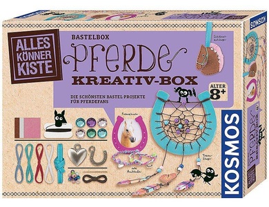 Kosmos, Kosmos Bastel-Set: Alles Könner Kiste - Pferde Kreativbox, Bastelbox Pferde Kreativbox