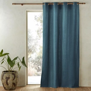 AM.PM, Vorhang Colin Unisex Blau 140x220cm, AM.PM - Vorhang Colin, 140x220cm, Blau