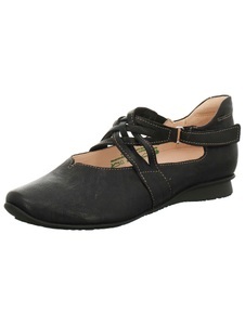 Think!, Think! Riemchenballerina, Halbschuh Think! schwarz Größe: 37