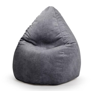 SITTING POINT, Sitzsack BeanBag Karolina XL, Sitting Point - Sitzsack Beanbag Karolina, One Size, Mediumgrau