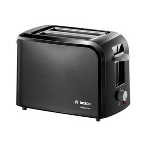 Bosch, Bosch TAT 3A 013 - Toaster, Bosch Kompakt Toaster, CompactClass, Schwarz, TAT3A013