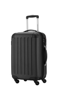 Hauptstadtkoffer, Hauptstadtkoffer Hartschalen-Trolley ´´Trolley Spree´´, 4 Rollen, Spree - Handgepäck Hartschale matt mit TSA in Schwarz