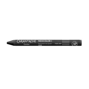 Caran d'ache, CARAN D'ACHE Wachsmalstift Neocolor 1 7000.009 schwarz, Caran d'Ache Wachsmalstift, Neocolor 1, schwarz, 7000.009