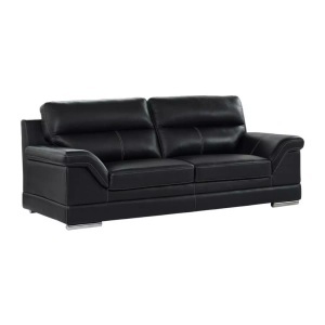 Vente-unique, Ledersofa 3Sitzer Büffelleder MONIKA Ledersofa 3Sitzer Büffelleder MONIKA