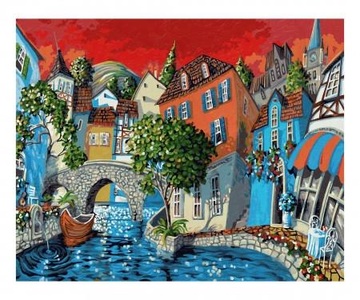 Simba Toys GmbH & Co., Schipper 609130821 - Malen nach Zahlen, The European Melody, 40 x 50 cm, Schipper Malen nach Zahlen »Malen nach Zahlen T«