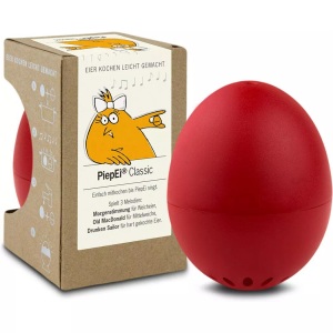 PiepEi, Singende Eieruhr Classic Unisex Rot ONE SIZE, PiepEi - Singende Eieruhr Classic, One Size, Rot