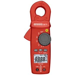 BENNING, BENNING TRUE RMS AC/DC Milliampere-Stromzangen-Multimeter CM11, 