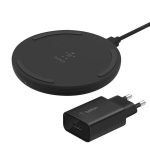 Belkin, Belkin Wireless Charging Pad 10W Micro-USB Kab mit Netzteil schwarz, Belkin Wireless Charger Boost Charge 10W Schwarz