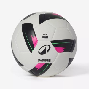 KIPSTA, KIPSTA - Fussball Trainingsball maschinengenäht, 5, Multicolor, KIPSTA - Fussball Trainingsball maschinengenäht - Grösse 5 weiss, 5