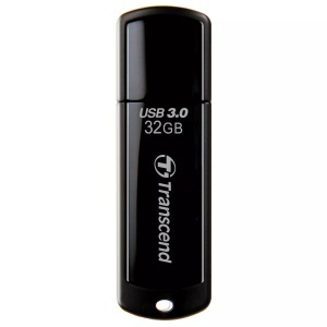 Transcend, Transcend JetFlash 700 - USB-Stick (32 GB, Schwarz), Transcend JetFlash 700, 32GB, USB 3.0, SuperSpeed, TS32GJF700