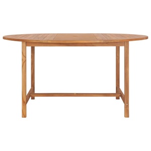 Diverse Hardware, Gartentisch 150 x 76 cm Massivholz Teak