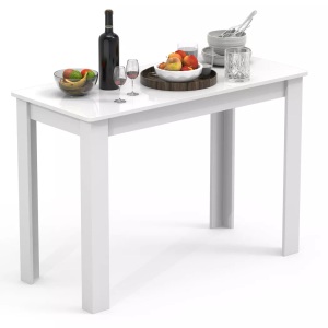 VCM, Holz Esstisch Küchentisch Tisch Esal 110 x 50 cm Holz Esstisch Küchentisch Tisch Esal 110 x 50 cm, VCM - Holz Esstisch Küchentisch Tisch Esal 110 x 50 cm, 110cm, Weiss