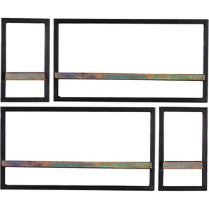 mutoni sweet home, Wandregal River bunt 90x25x75 (4-tlg), Wandregal River bunt 90x25x75 (4-tlg)