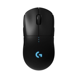 Logitech, Logitech G Pro USB-Gaming-Maus Optisch Beleuchtet, Austauschbare Seitenteile, Abnehmbares Kabel Schwarz, Logitech G - Pro Wireless Maus Beidhändig RF Optisch 25600 DPI, Schwarz