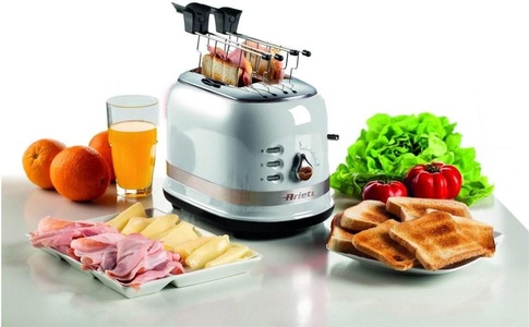 Ariete, ARIETE ARI-149-MOD - Toaster (Weiss), Ariete, HOME & LIVING, Toaster mit Klemmen - Moderna - Weiss, Produkte & Wohnen, Household & Kitchen, Küchenkleingeräte, Toaster