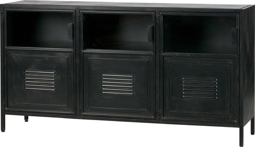 mutoni casual, Sideboard Ronja Metall Schwarz, Sideboard Ronja Metall Schwarz