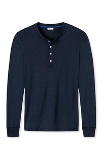 Schiesser, Shirt langarm dunkelblau - Revival Karl-Heinz 7, Shirt langarm dunkelblau - Revival Karl-Heinz 7