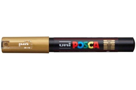 uni-ball, UNI-BALL Posca Marker 7mm PC-1M GOLD gold
