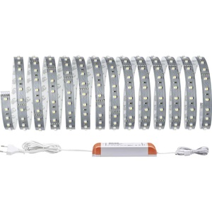 Paulmann, Paulmann MaxLED 500 70604 LED-Streifen-Basisset EEK: LED (A++ - E) mit Stecker 24 V 500 cm Warm-Weiß, Paulmann LED-Streifen »MaxLED 500 2700«, 360 St.-flammig