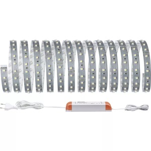Paulmann, Paulmann MaxLED 500 70604 LED-Streifen-Basisset EEK: LED (A++ - E) mit Stecker 24 V 500 cm Warm-Weiß, Paulmann LED-Streifen »MaxLED 500 2700«, 360 St.-flammig