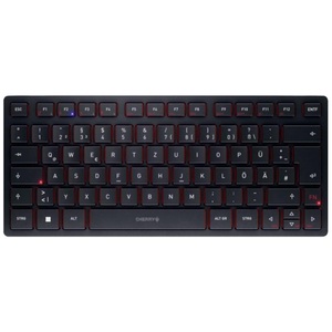Cherry, KW 9200 MINI, Tastatur, Cherry - Tastatur, Schwarz