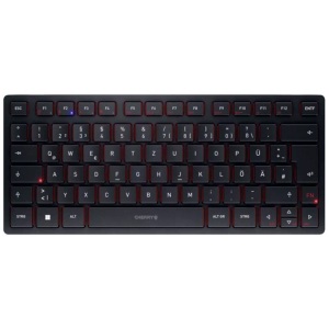 Cherry, KW 9200 MINI, Tastatur, Cherry - Tastatur, Schwarz