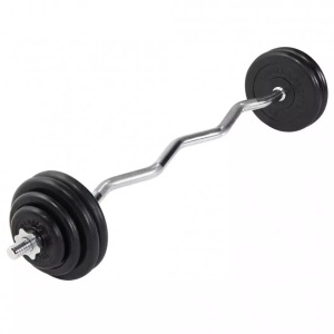 Gorilla sports, Gymnastikhanteln Unisex Schwarz 35KG, Gorilla Sports - Gymnastikhanteln, One Size, Schwarz