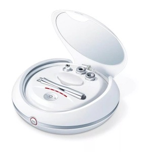 BEURER, Beurer Mikrodermabrasionsgerät Pureo Fc100 silber, Beurer FC 100 Pureo Derma Peel Mikrodermabrasion Hautpflege