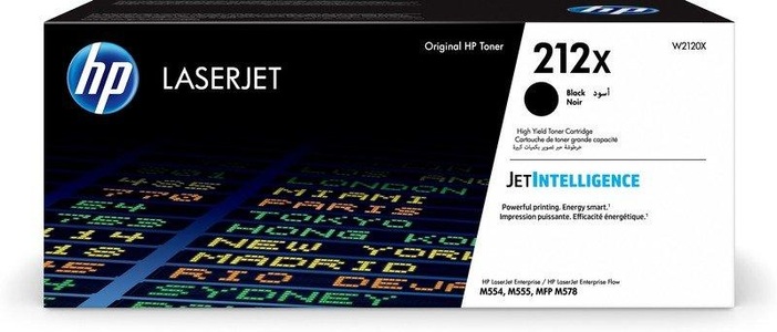 HP Supplies, HP 212X Toner schwarz, Hewlett Packard Toner, schwarz, No. 212X, W2120X, (13'000 Seiten)
