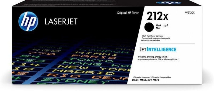 HP Supplies, HP 212X Toner schwarz, Hewlett Packard Toner, schwarz, No. 212X, W2120X, (13'000 Seiten)