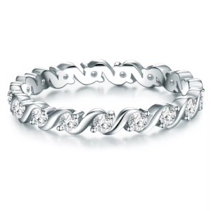 Tresor 1934, Damen Ring Damen Silber 47, Trilani - Ring, 47, Silber