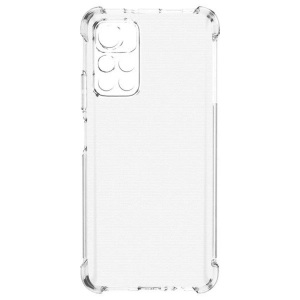 IMAK, IMAK - Xiaomi Redmi Note 11 Gummi Hülle Air Cushion Fallschutz + Display Folie - Transparent, 