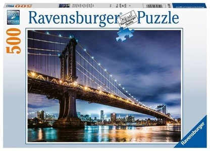 Ravensburger Verlag, Ravensburger Puzzle 16589 - New York - die Stadt, die niemals schläft -Puzzle für Erwachsene und Kinder ab 12 Jahren, Ravensburger Puzzle »NY-Stadt,die niemals schläft«, (500 tlg.)