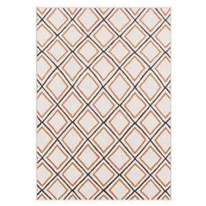 Karat, outdoorteppich | berber | creme-orange outdoorteppich | berber | creme-orange, 