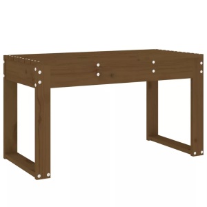 vidaXL, vidaXL Gartenbank Honigbraun 80x38x45 cm Massivholz Kiefer, vidaXL Gartenbank Honigbraun 80x38x45 cm Massivholz Kiefer
