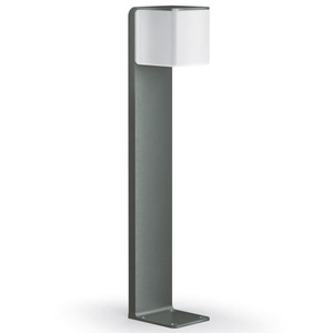 Steinel, STEINEL GL 80 iHF Cubo Wegelampe Sensor anthrazit, Steinel 9,1-W-Sensor-LED-Standleuchte GL 80 SC ANT LED iHF, mit HF-Bewegungsmelder, App, schwarz