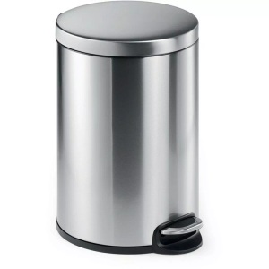 Durable, Durable TRETEIMER EDELSTAHL RUND 20 340223 1 St., Durable Treteimer, 20lt, Edelstahl, 45.5cm x 36cm, 340223