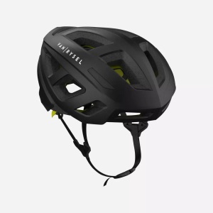 VAN RYSEL, Fahrradhelm Rennrad Roadr 500 Mips Unisex Schwarz M, VAN RYSEL - Helm ROADR 500, M, Schwarz
