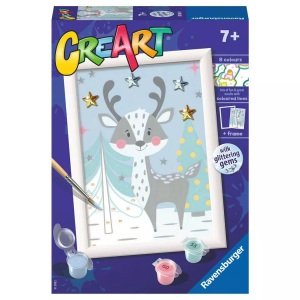 Ravensburger, Ravensburger Malen nach Zahlen CreArt: Cute Deer, Ravensburger Malen nach Zahlen »MnZ Serie E Cute Deer«